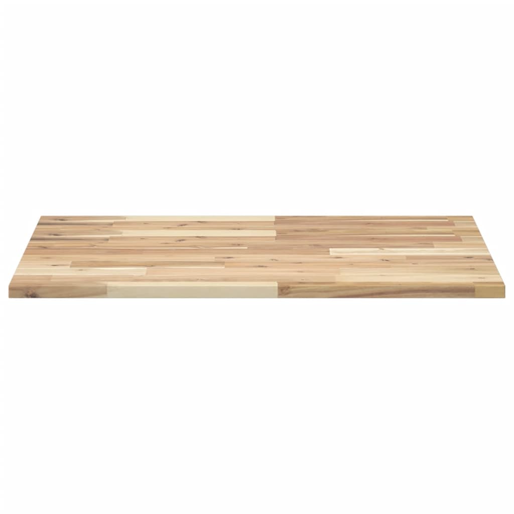 Plate til baderomsskap ubehandlet 100x60x2 cm heltre akasie