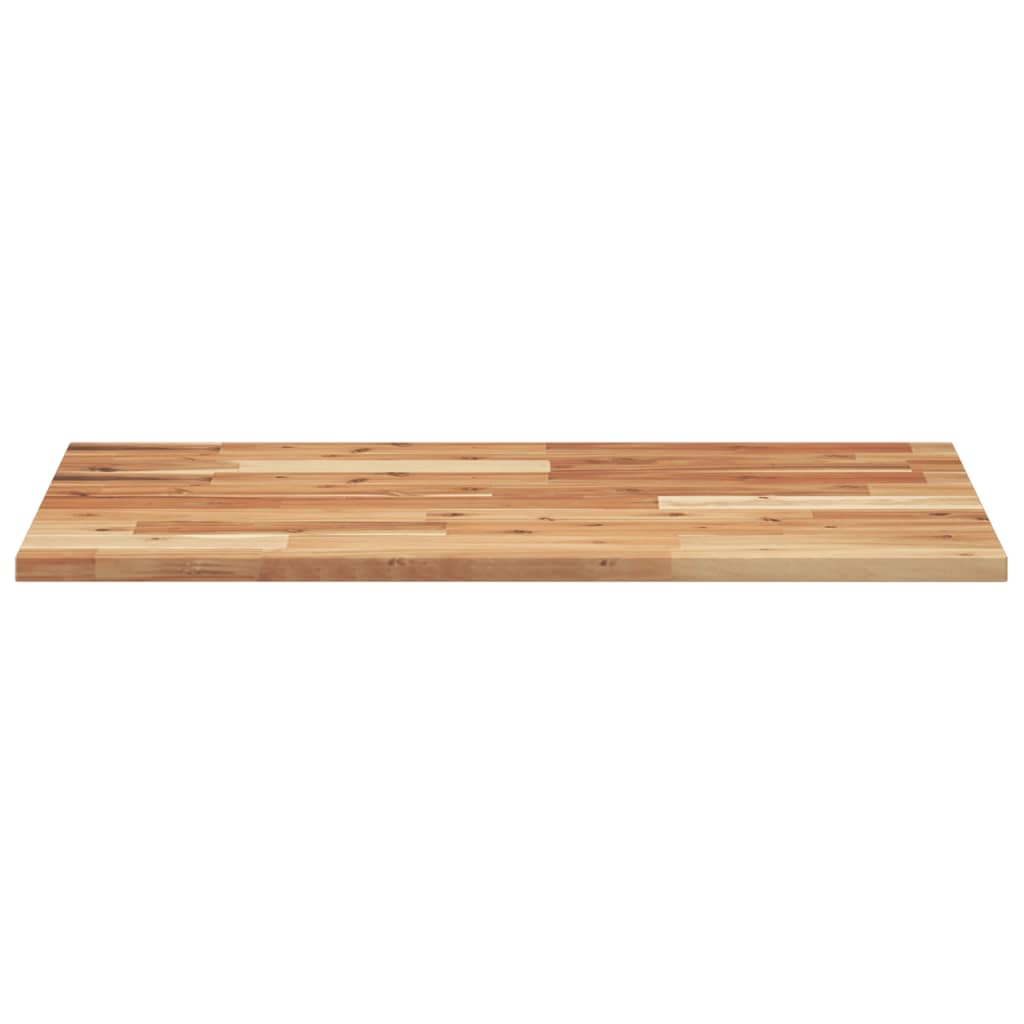 Plate til baderomsskap med finish 100x50x2 cm heltre akasie