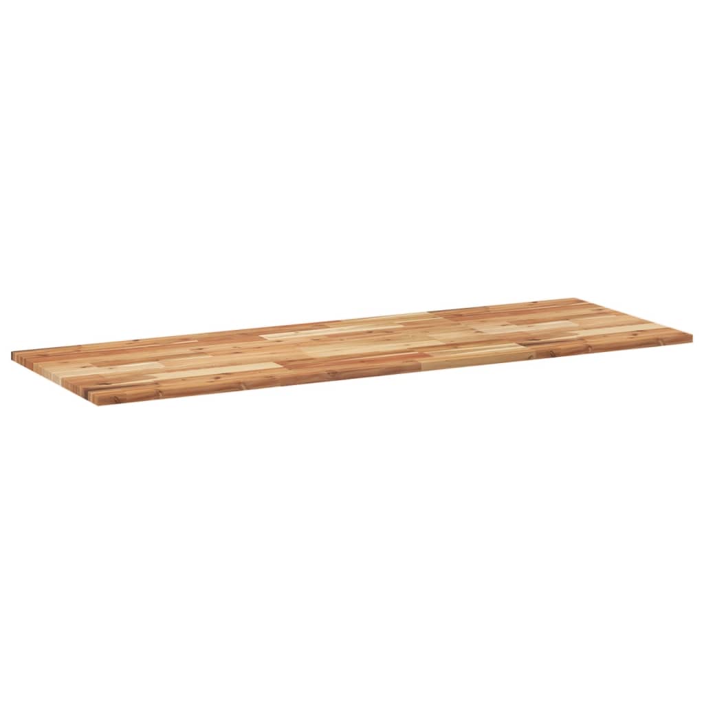 Plate til baderomsskap med finish 120x50x2 cm heltre akasie