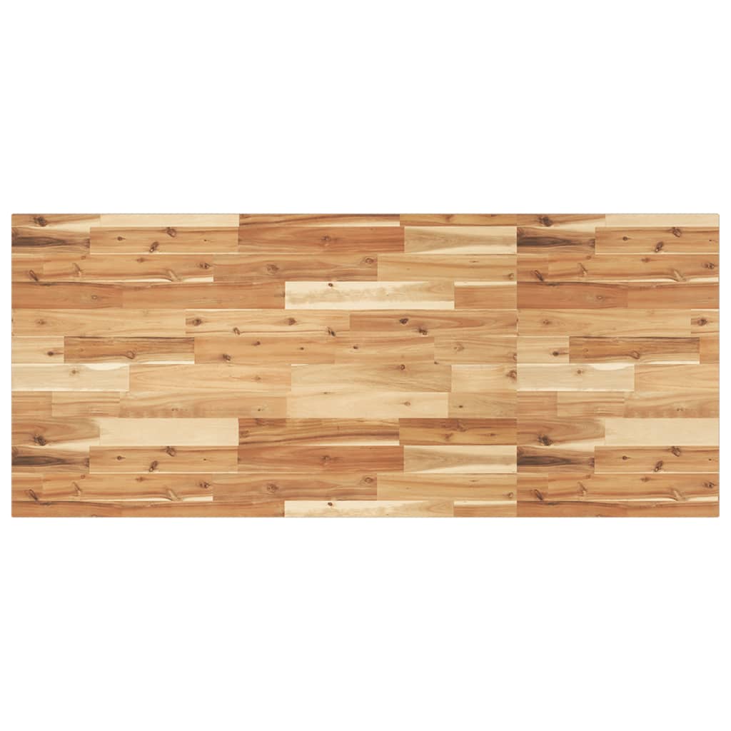 Plate til baderomsskap med finish 120x60x2 cm heltre akasie