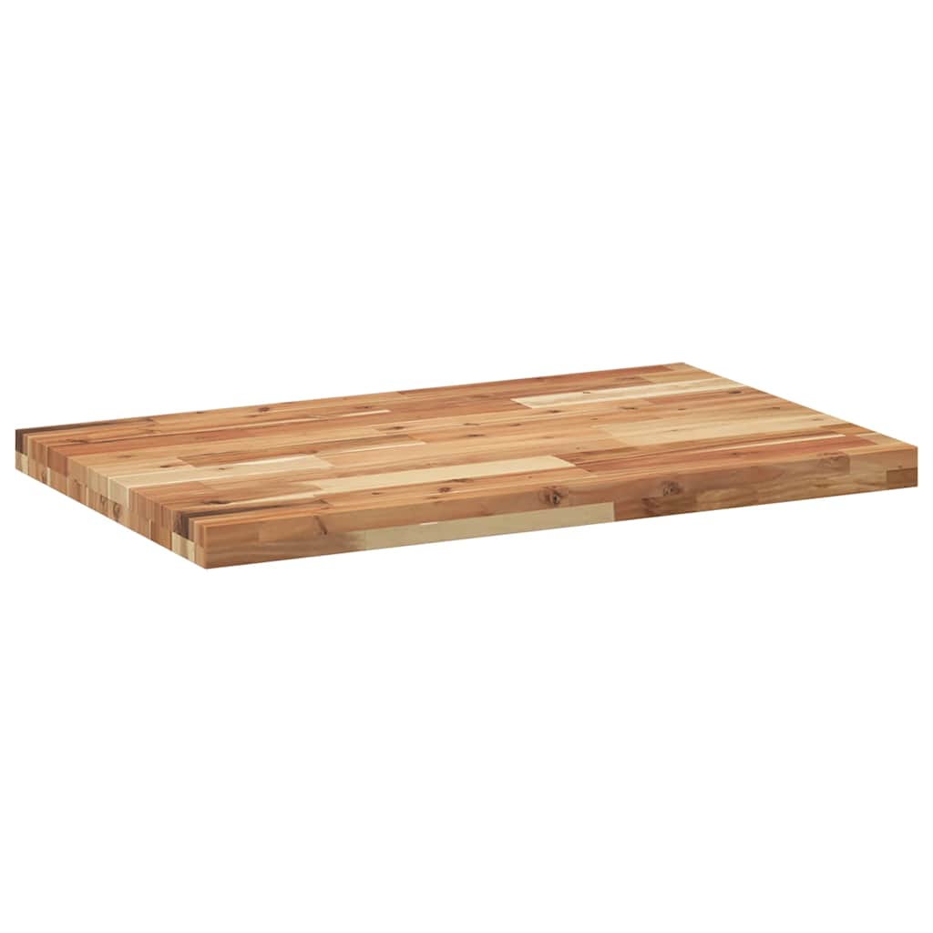 Plate til baderomsskap med finish 120x50x4 cm heltre akasie