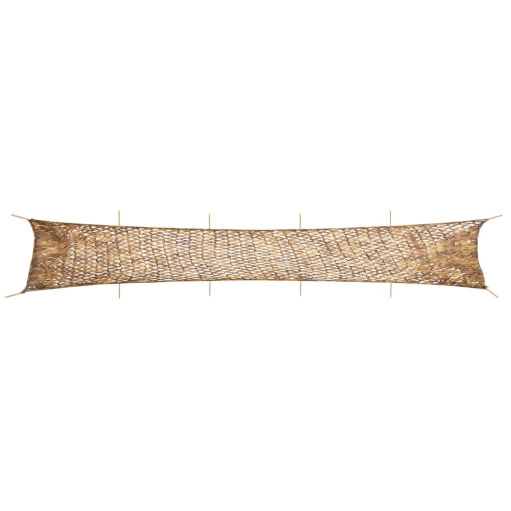 Kamuflasjenett med oppbevaringspose 1038x137 cm sand