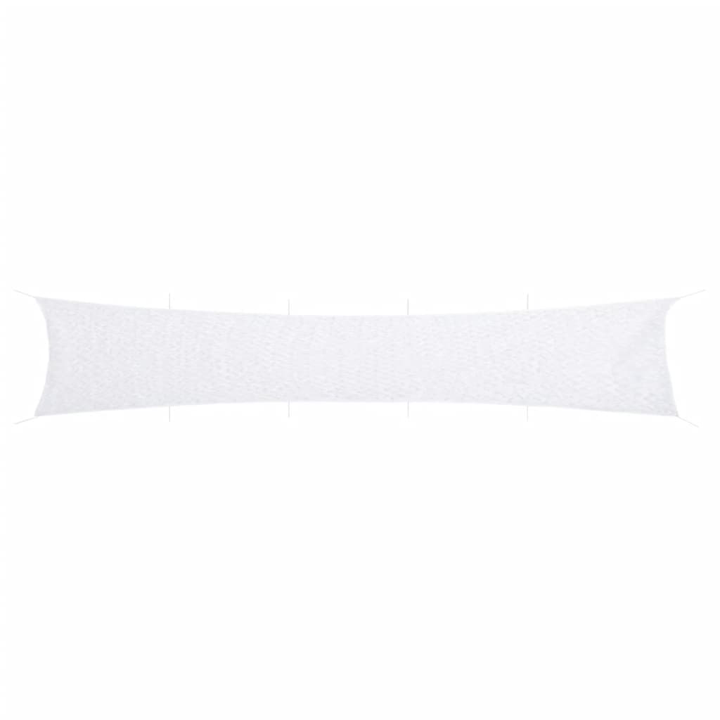 Kamuflasjenett med oppbevaringspose 1038x137 cm hvit vidaXL