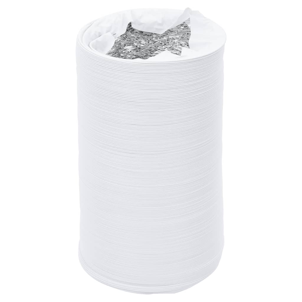 Ventilasjonsslange aluminium og PVC 6 m Ø10 cm