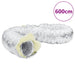 Ventilasjonsslange isolert aluminium 6 m Ø10 cm