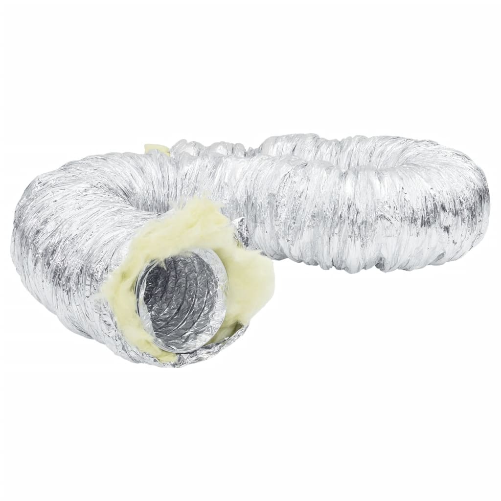 Ventilasjonsslange isolert aluminium 6 m Ø10 cm