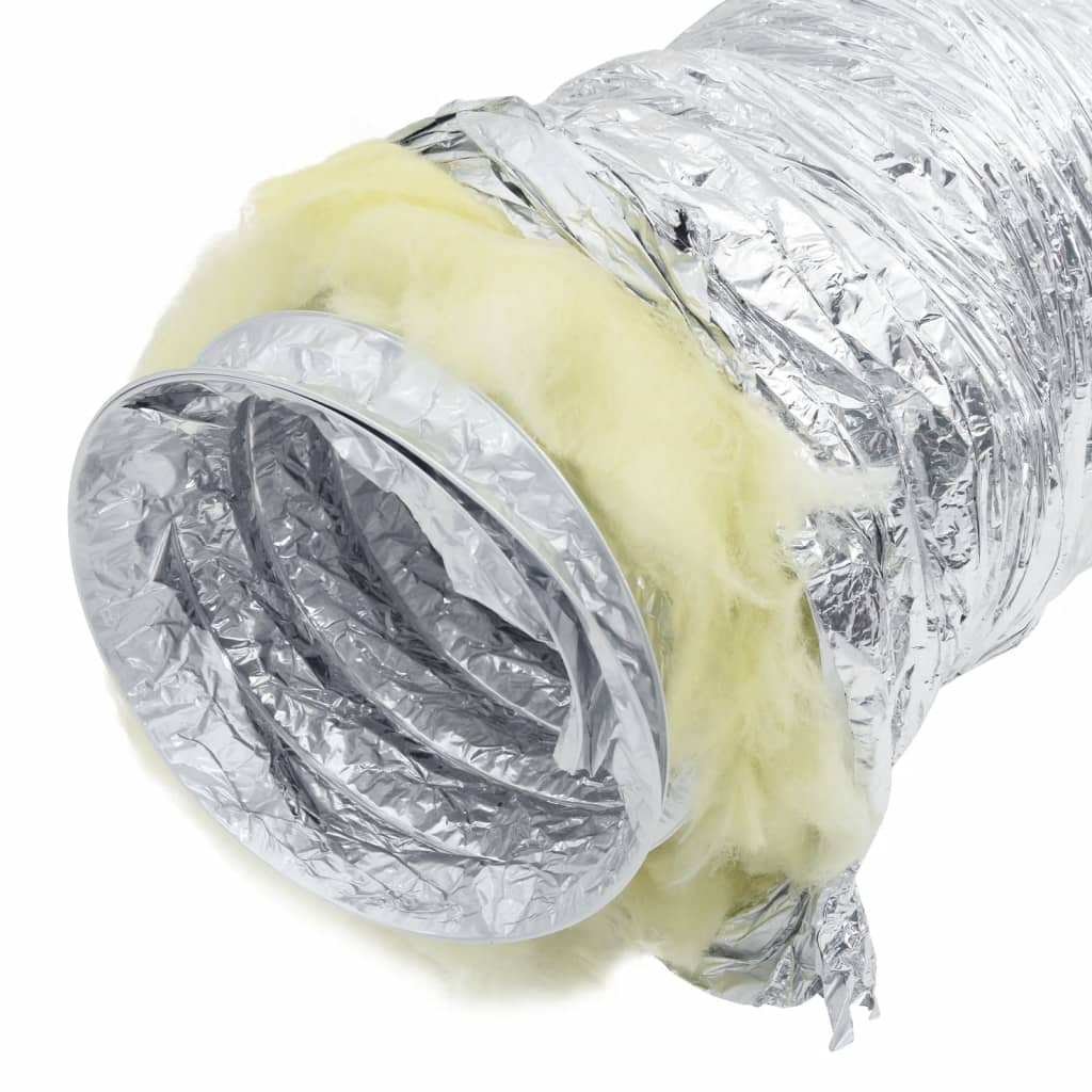 Ventilasjonsslange isolert aluminium 6 m Ø10 cm