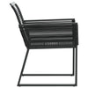 Hagestoler 2 stk svart polyrotting