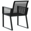 Hagestoler 2 stk svart polyrotting