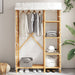 Garderobe 110x45x170 cm bambus