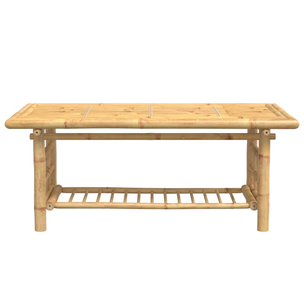 Salongbord 110x55x45 cm bambus
