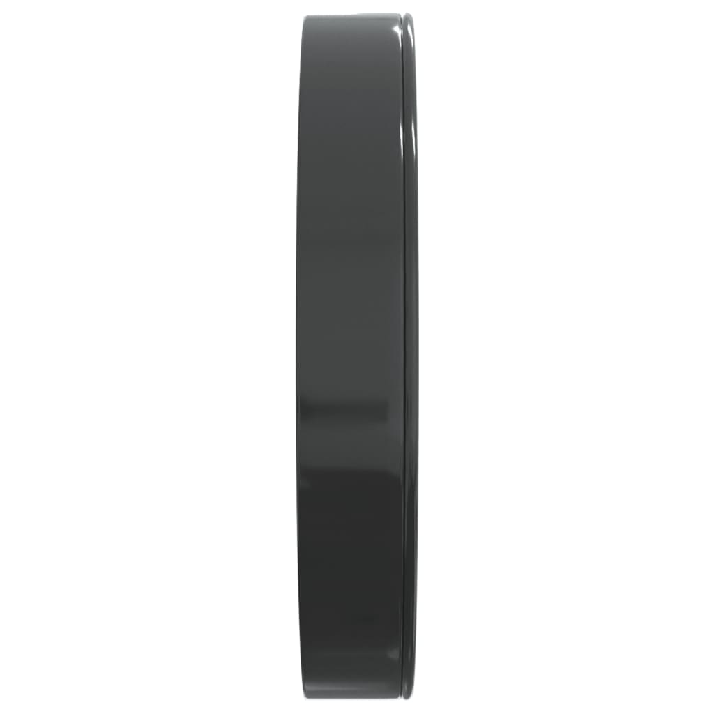 Veggklokke med lysende tall og pekere blå Ø30 cm