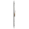 Veggklokke svart Ø60 cm jern