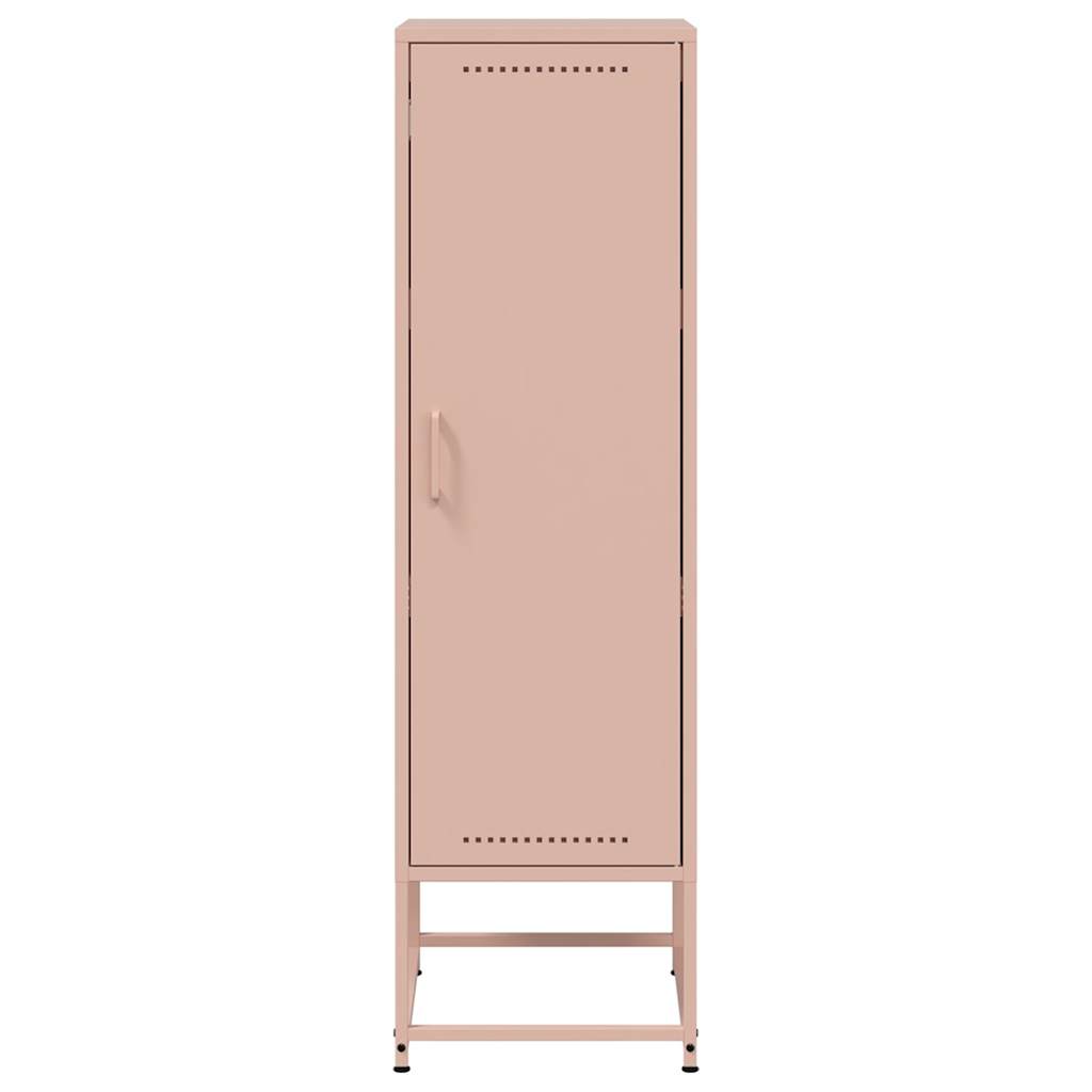 Highboard rosa 36x39x123 cm stål