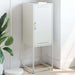 Highboard hvit 36x39x107 cm stål