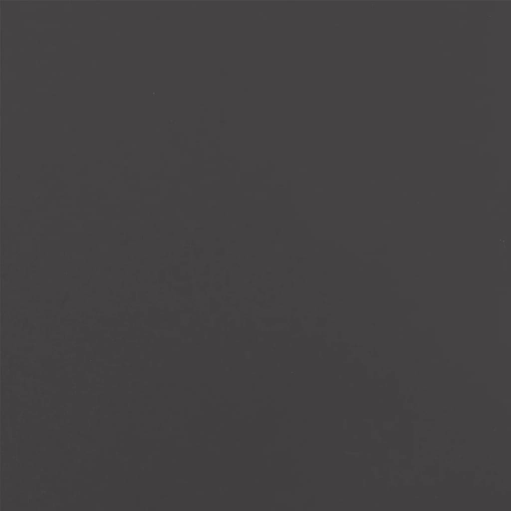 Nattbord 2 stk svart 36x39x60,5 cm stål