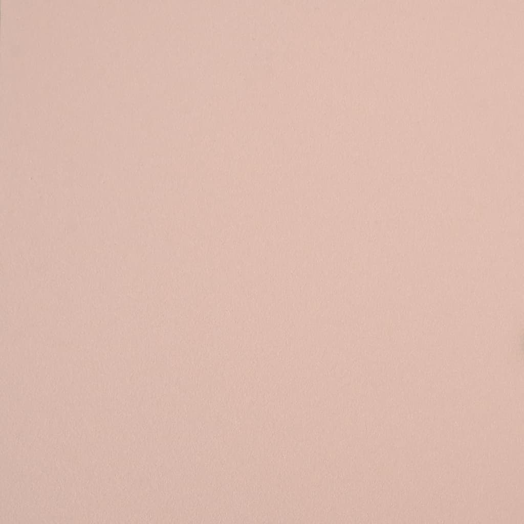 Nattbord 2 stk rosa 36x39x78 cm stål