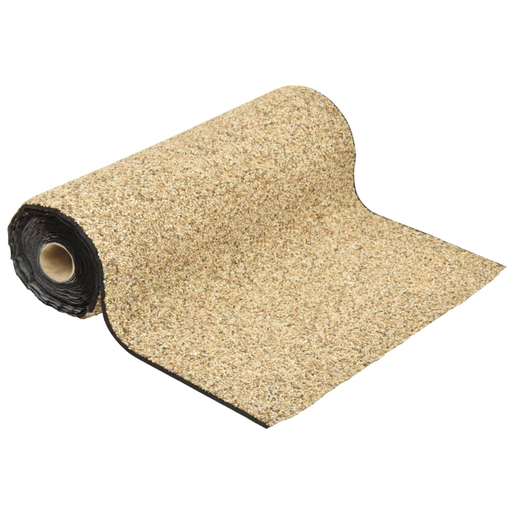 Steinfolie naturlig sand 100x100 cm vidaXL