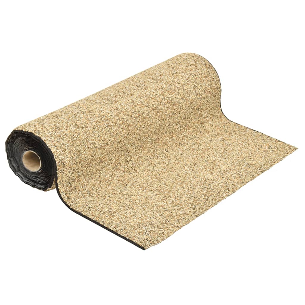 Steinfolie naturlig sand 500x100 cm