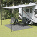 Telt teppe antrasitt 3x2,5 m