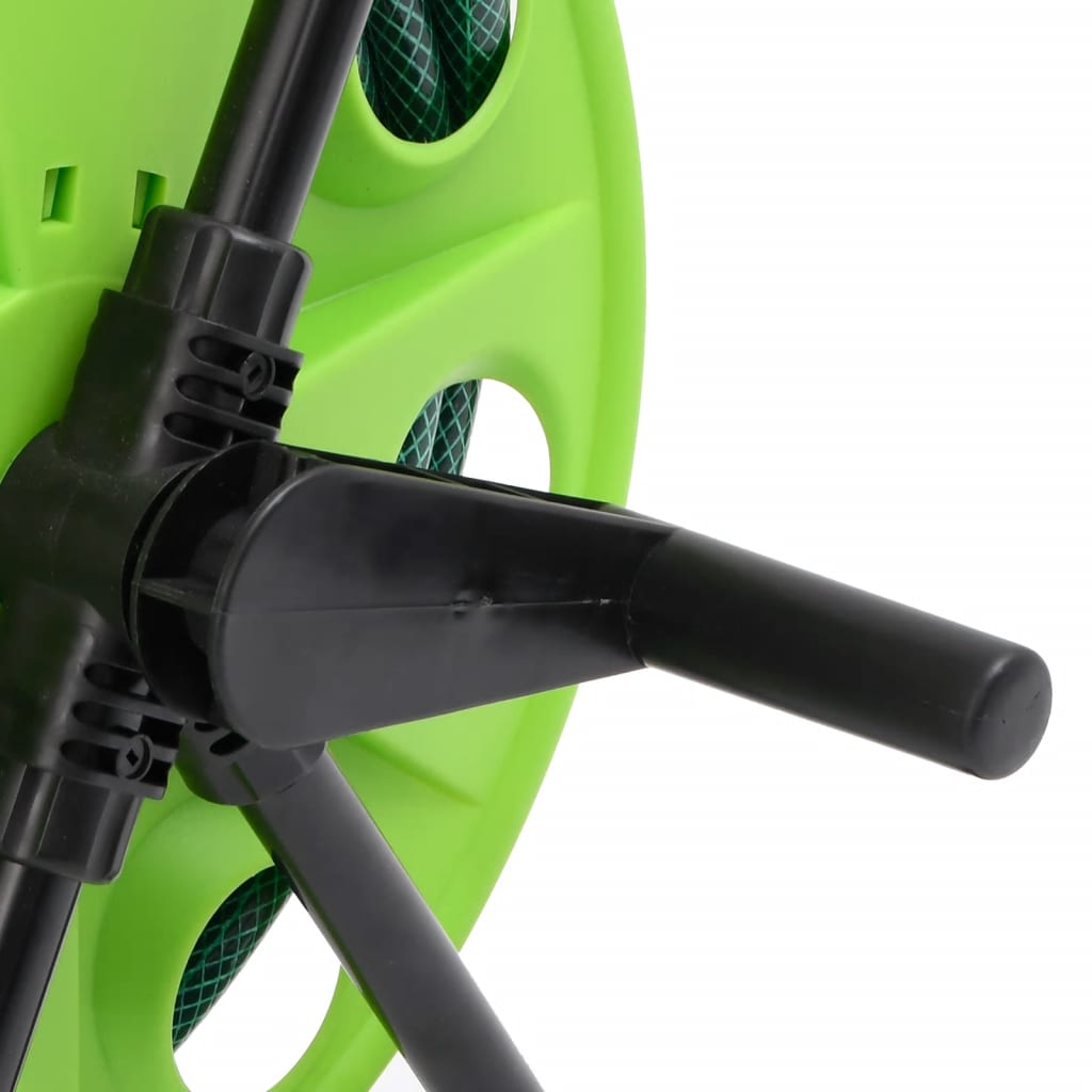 Slangevogn grønn med 30 m slange PVC vidaXL