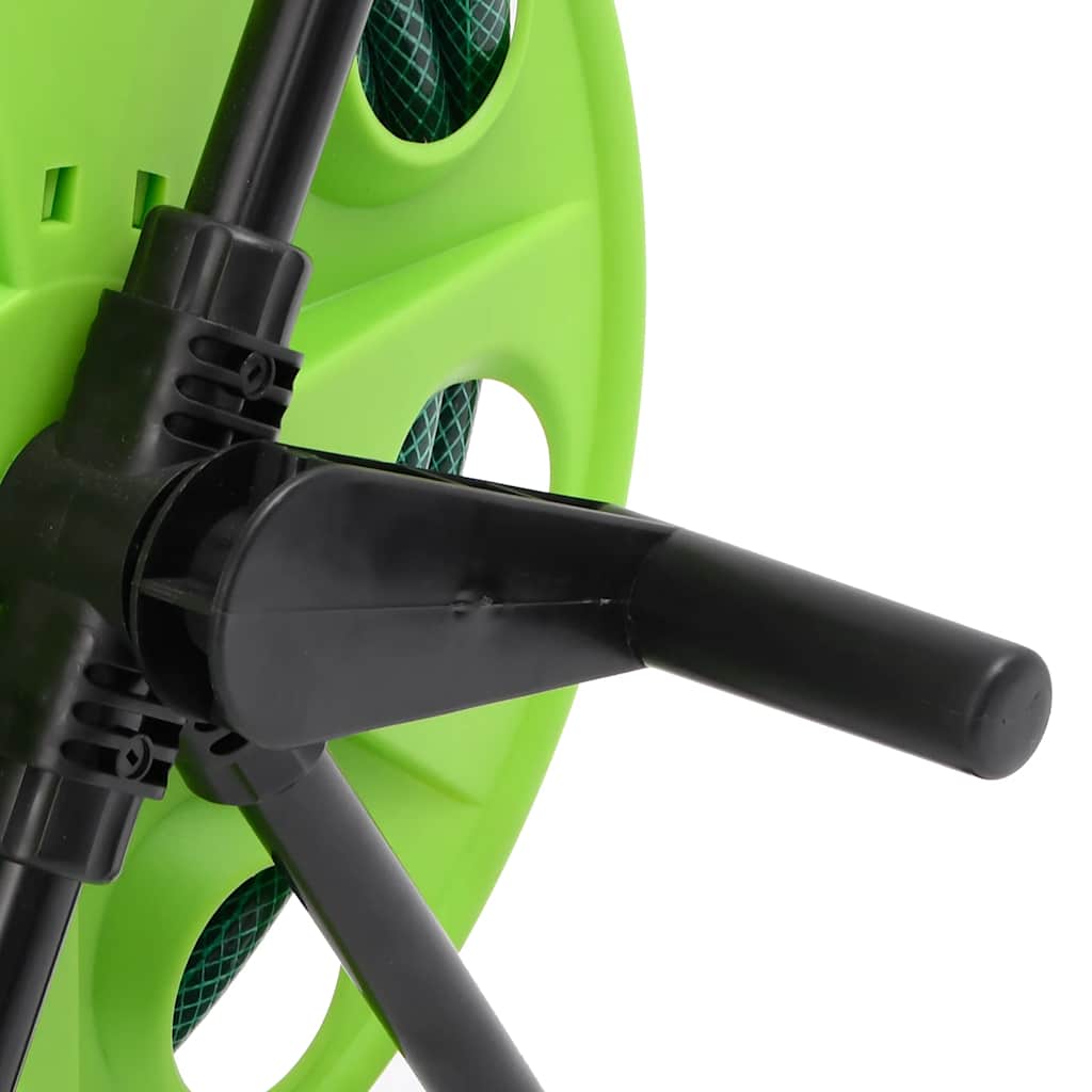 Slangevogn grønn med slangefester 0,75" 30 m PVC vidaXL
