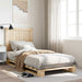 Sengeramme med hodegavl 90x200 cm heltre furu vidaXL