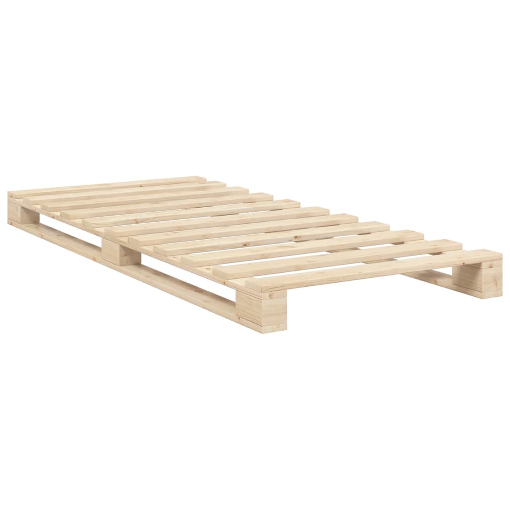 Sengeramme med hodegavl 90x200 cm heltre furu