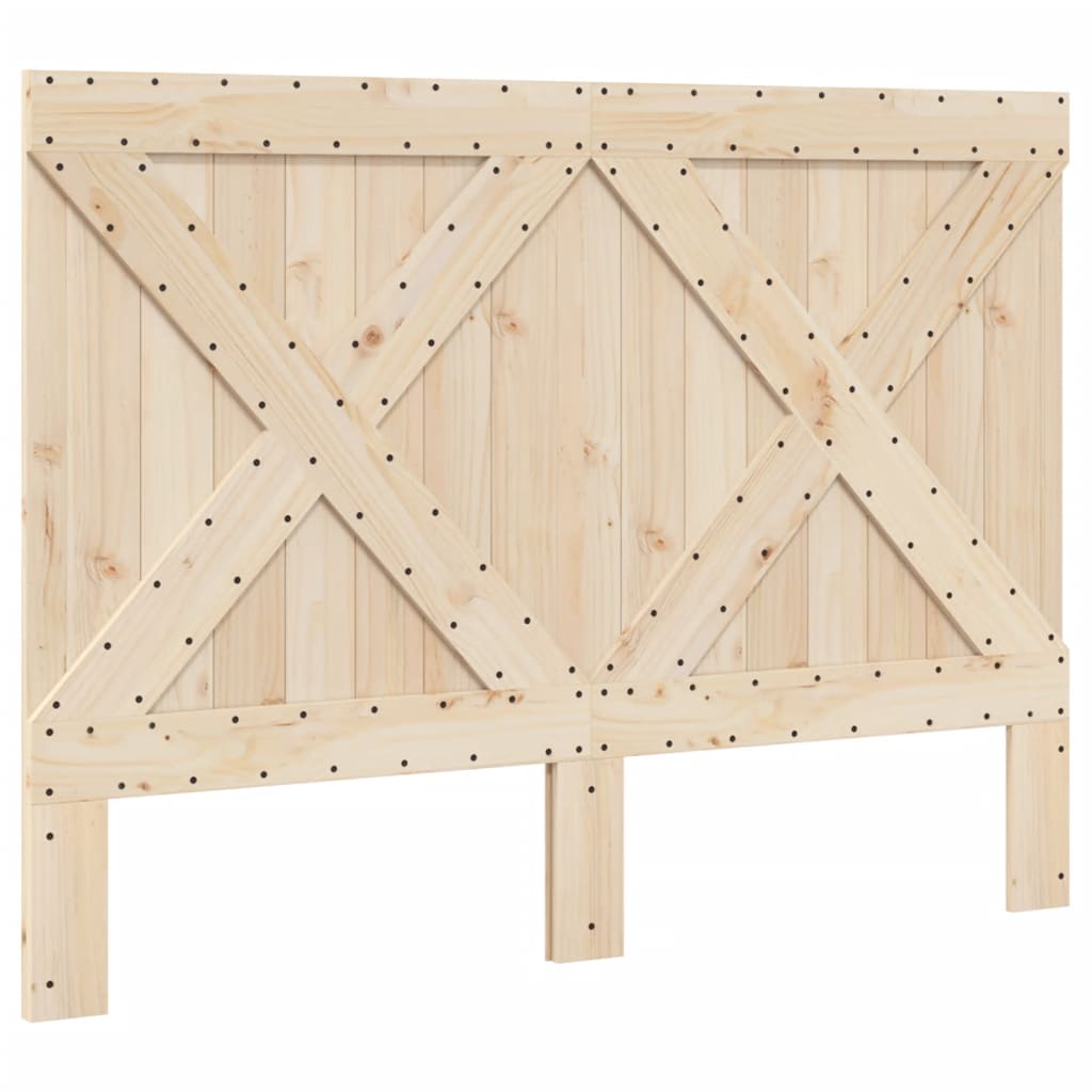 Sengeramme med hodegavl 160x200 cm heltre furu