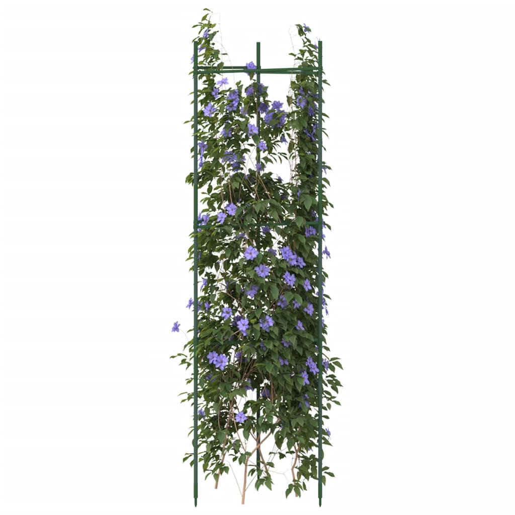 Tomatbur 6 stk 116 cm stål og PP