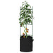 Tomatbur med planteposer 8 stk 116 cm stål og PP