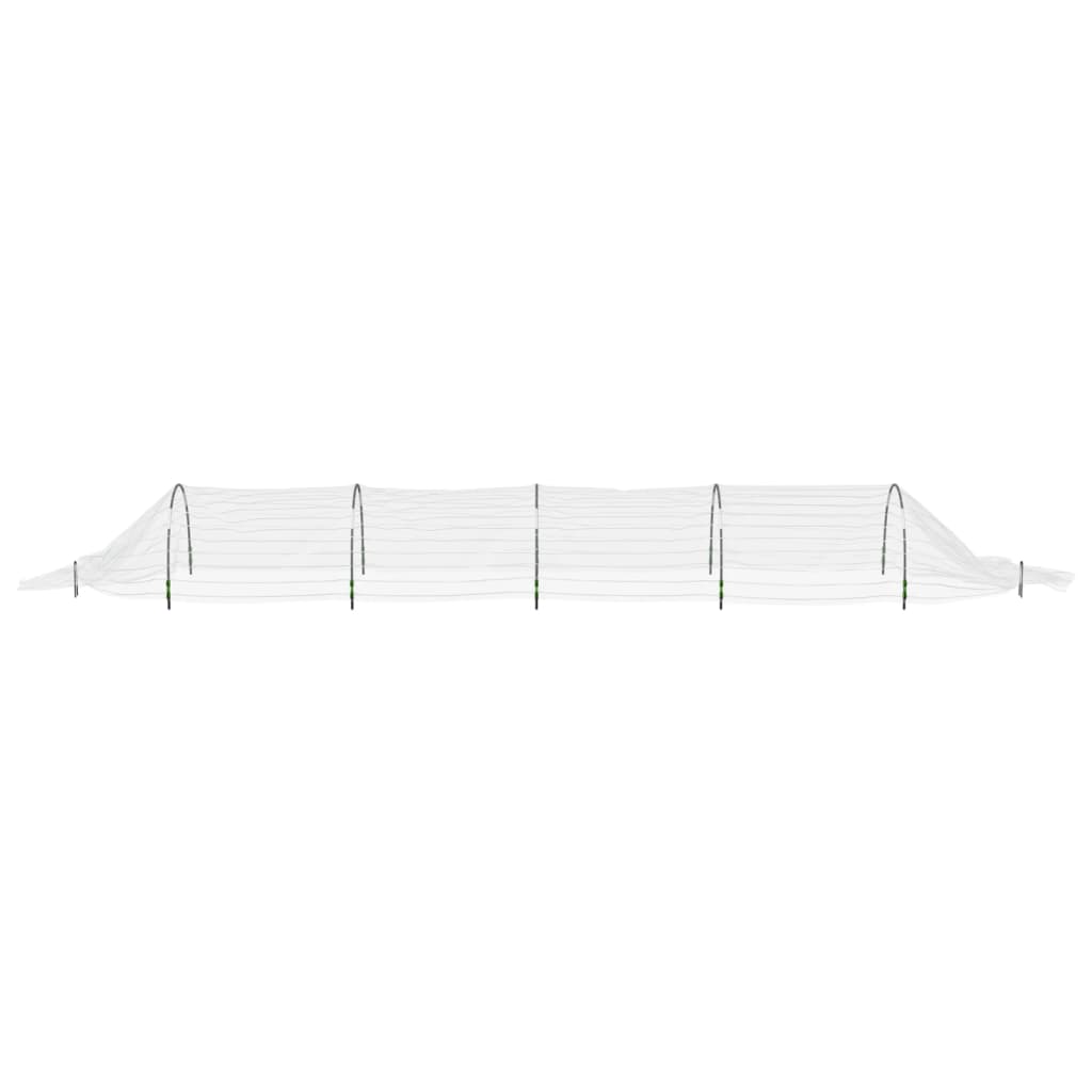 Nettingtunneler 4 stk 1,5x5 m glassfiber og PP