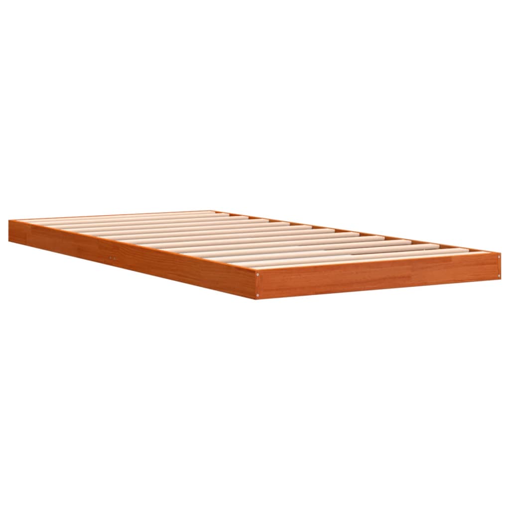 Dagseng voksbrun 75x190 cm heltre furu