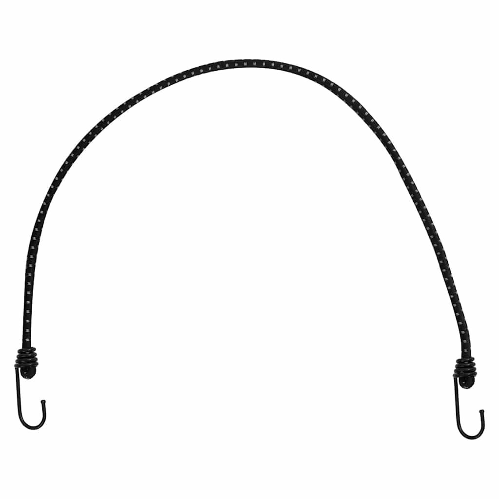Strikksnorer med refleksstrimler og kroker 50 stk 88 cm