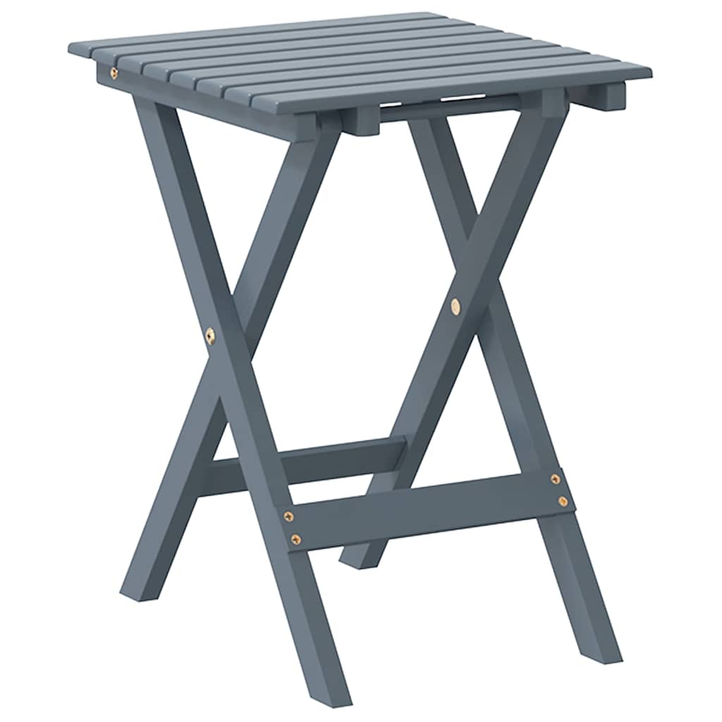 Sammenleggbart sidebord grå heltre poppeltre