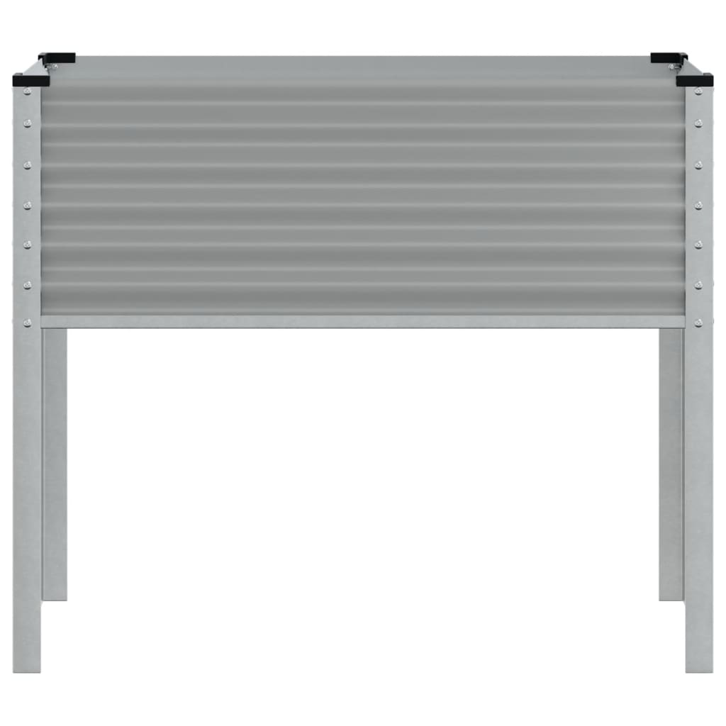 Plantekasse grønn 100x45x90 cm stål
