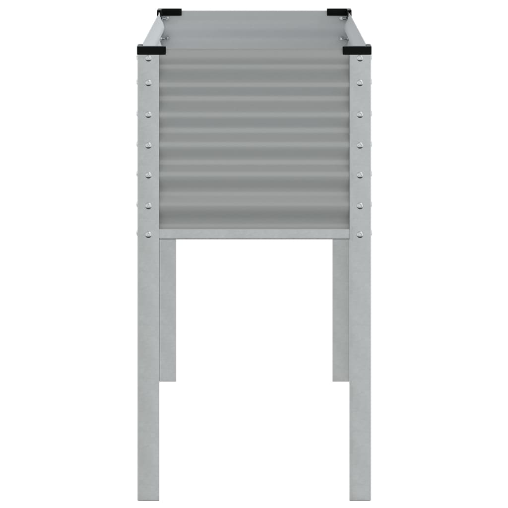 Plantekasse grønn 100x45x90 cm stål