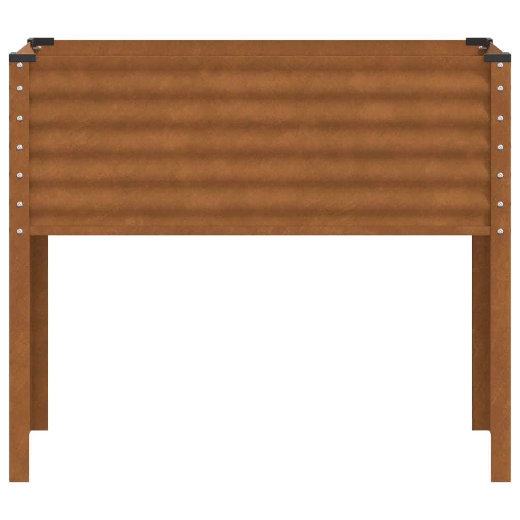 Hagepotte 100x45x90 cm værbestandig stål