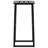Barkrakker 4 stk svart 38x38x80 cm pulverlakkert stål