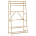 Klesstativ med hyller 110x40x180 cm bambus