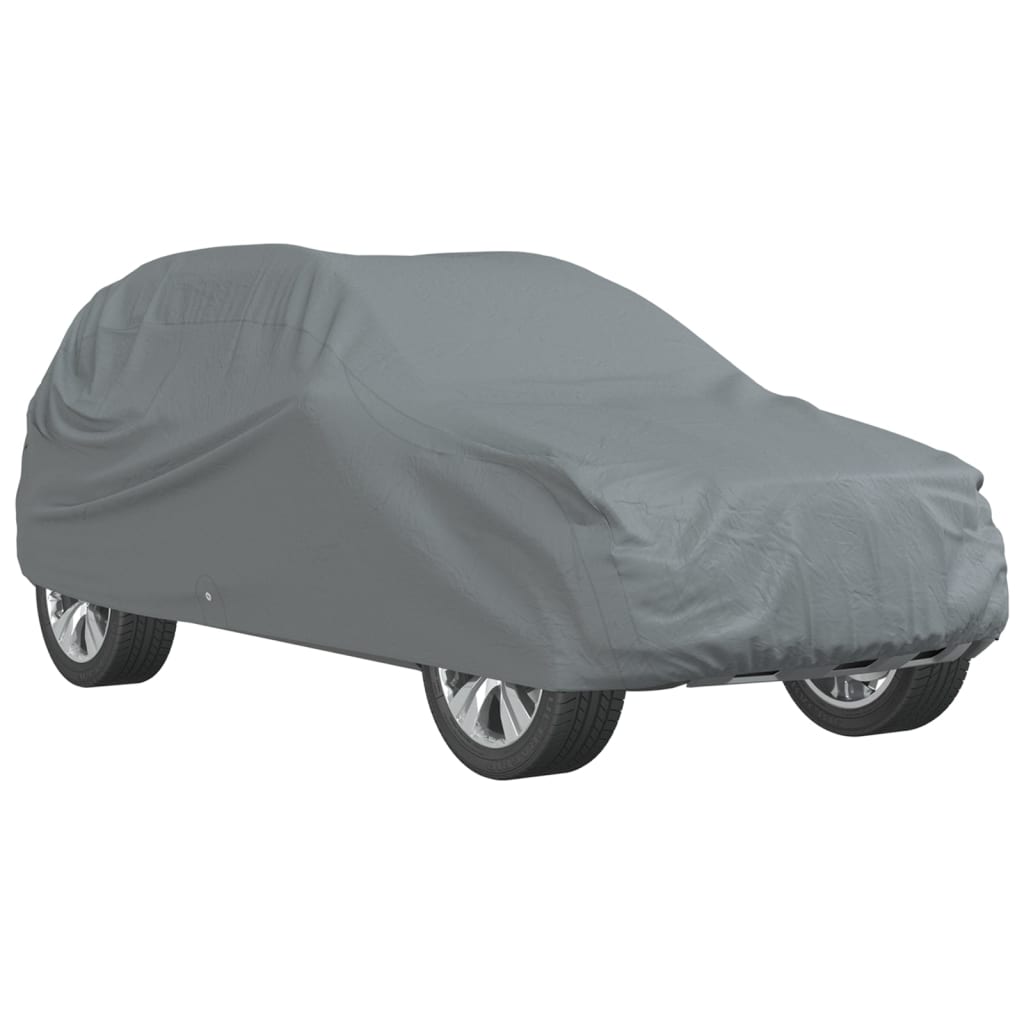 Biltrekk for SUV fullt grå M ikke-voven stoff