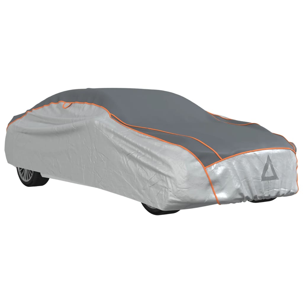 Biltrekk for Sedan haglbeskyttelse full XL grå og sølv