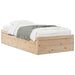 Sengeramme uten madrass 75x190 cm heltre furu