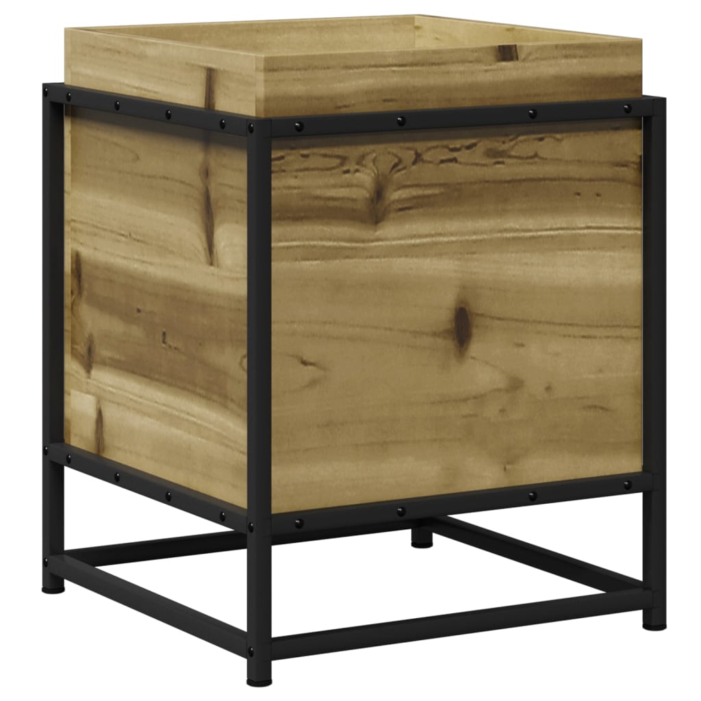 Blomsterkasse 40x40x50 cm impregnert furu