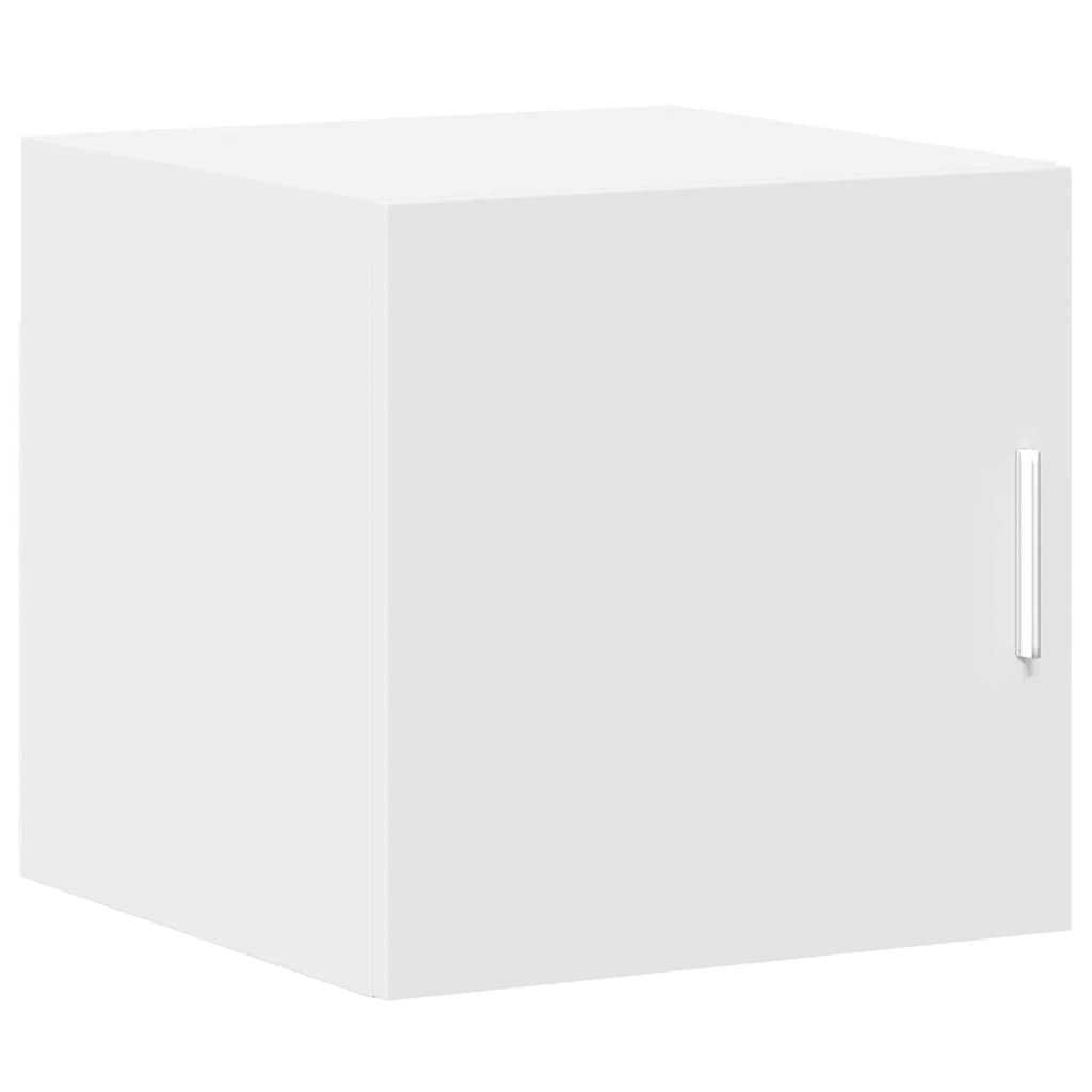 Veggskap hvit 40x42,5x40 cm konstruert tre vidaXL