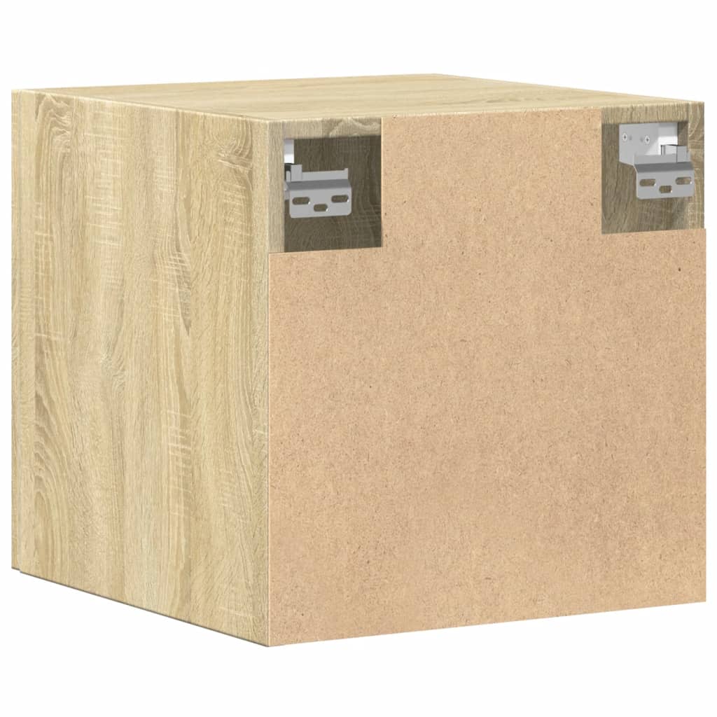 Veggskap sonoma eik 40x42,5x40 cm konstruert tre vidaXL