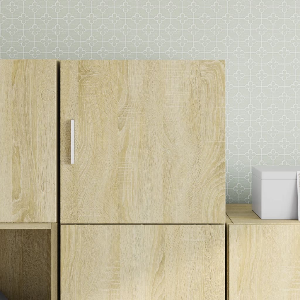 Veggskap sonoma eik 40x42,5x40 cm konstruert tre vidaXL