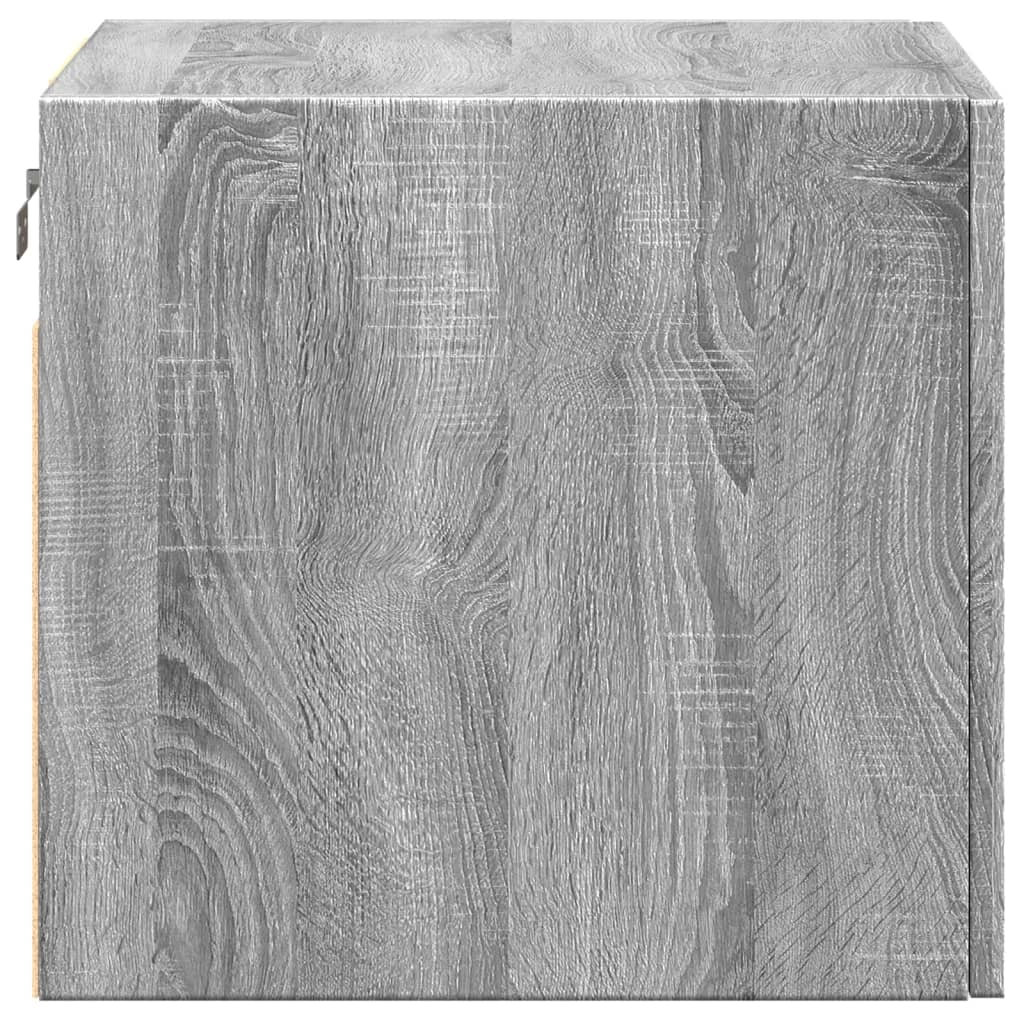 Veggskap grå sonoma 45x42,5x40 cm konstruert tre vidaXL