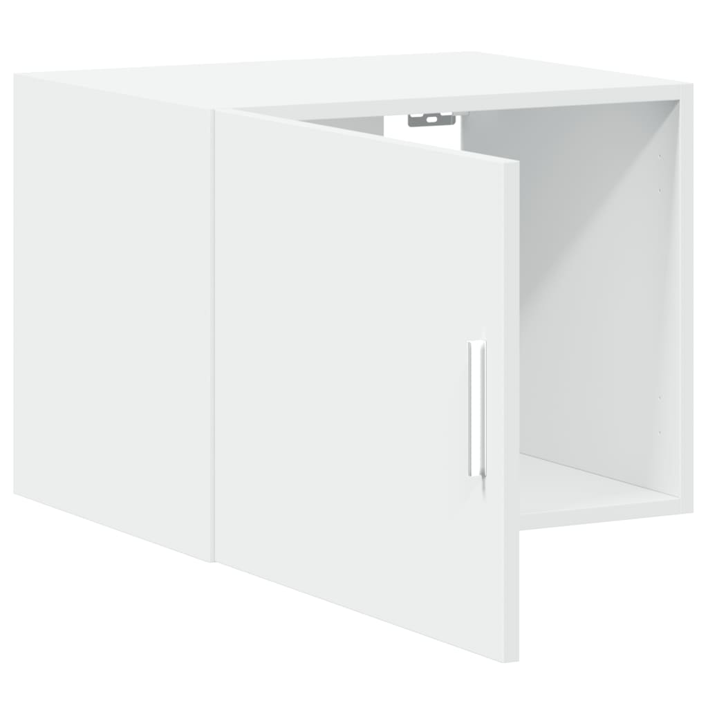 Veggskap hvit 50x42,5x40 cm konstruert tre vidaXL
