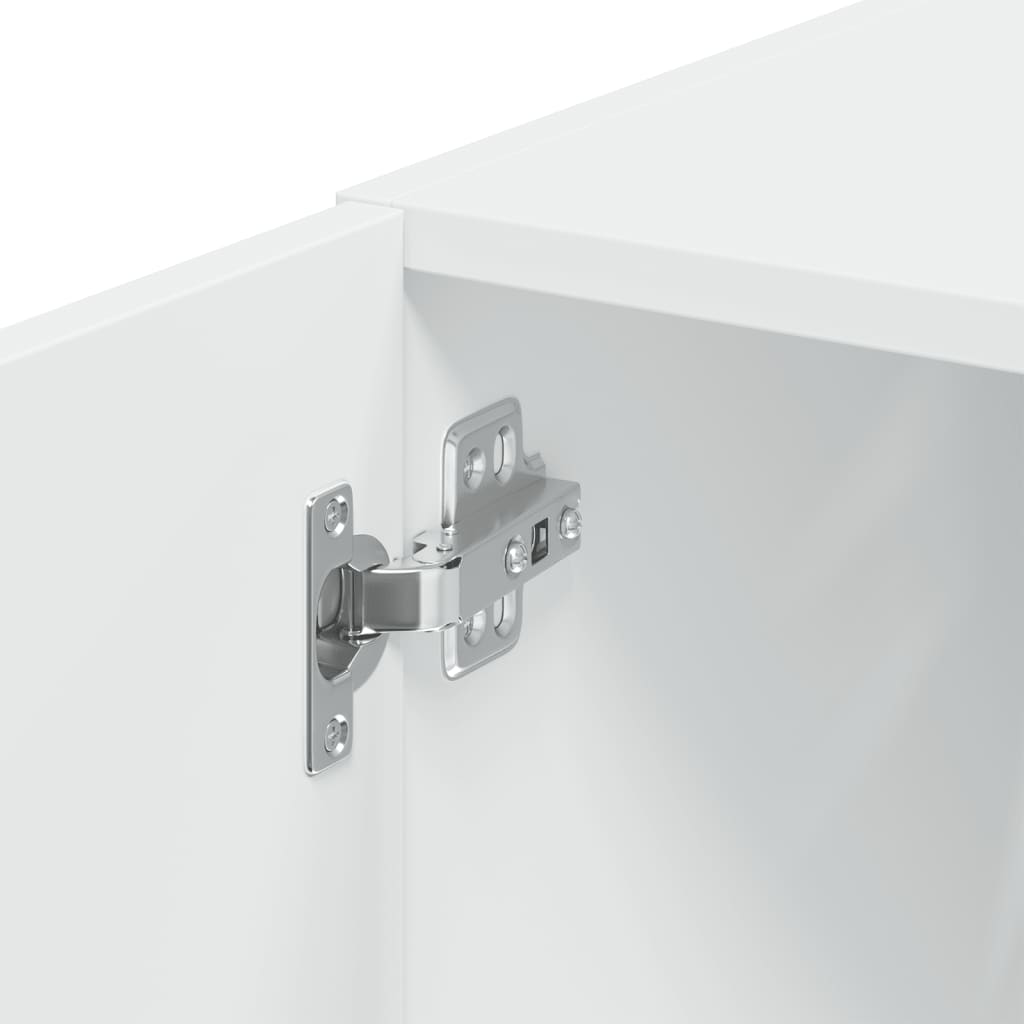 Veggskap hvit 50x42,5x40 cm konstruert tre vidaXL